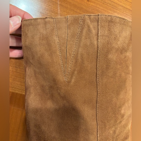 WHBM Whisky Colored Alivia Chain Slouchy Knee-High Boot, size 8.5 - Picture 15 of 16